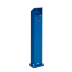 Blauer Standascher SG 124 aus Metall mit Aschenbecher und Zigarettensymbol